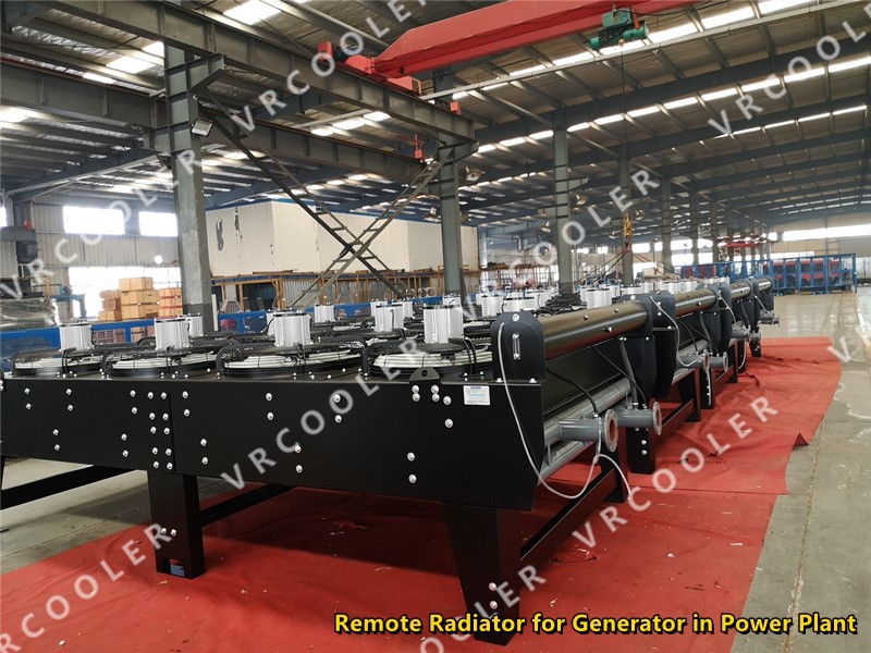 Remote Radiator for Generator in Power Plant 1 Remote Radiator for Generator in Power Plant 1
