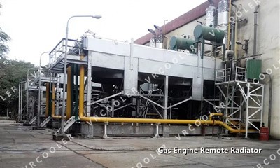 CAT gaz motè Remote radyatè