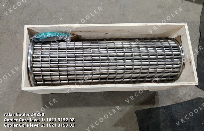Atlas cooler ZR250 1621315202 1621315302 Intercooler Aftercooler Atlas cooler ZR250 1621315202 1621315302 Intercooler Aftercooler