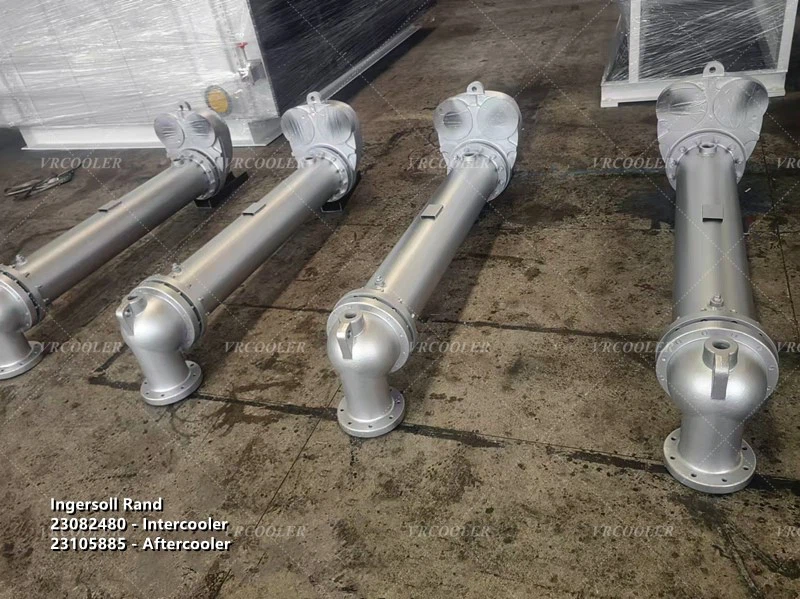 Shell And Tube Type Water Cooled After Cooler 23082480 intercooler 23105885 aftercooler Shell And Tube Type Water Cooled After Cooler 23082480 intercooler 23105885 aftercooler